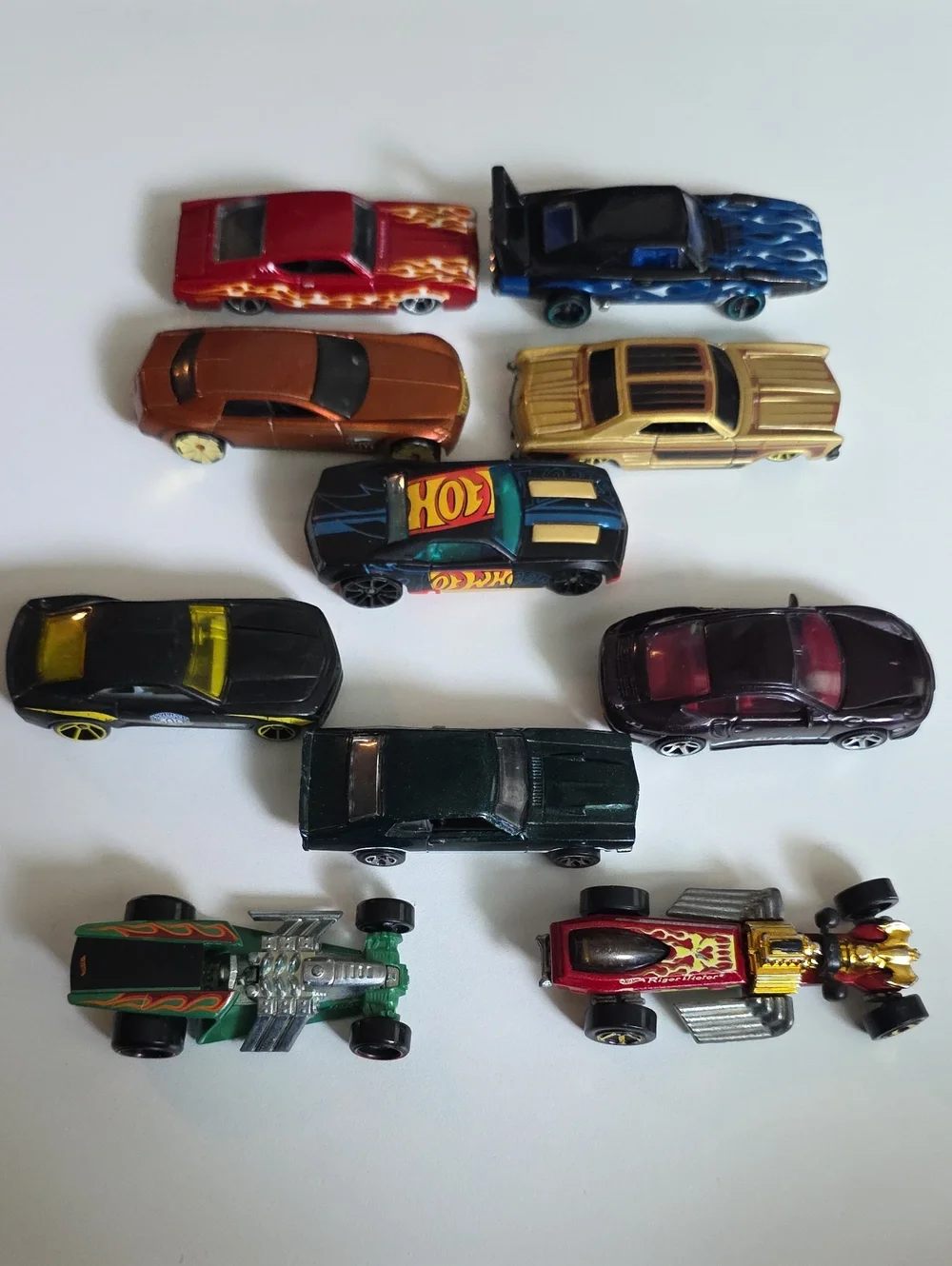Hot Wheels Assorted Cars - Camero, Cadillac, Chryslar, Z Rod, Porsche, Riviera